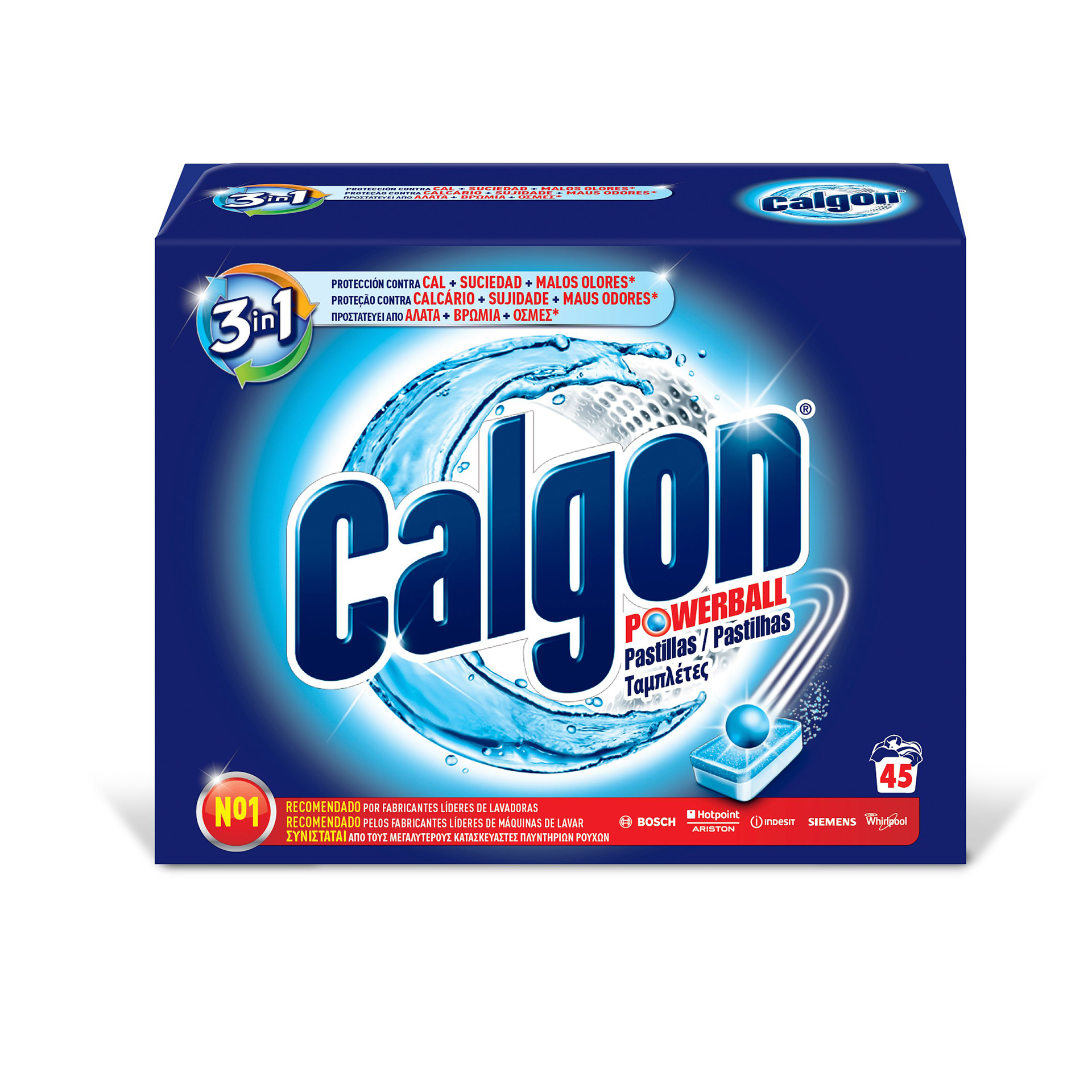 Pastilhas Anti-Calcário EB 15 Unidades CALGON