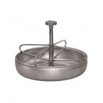 Comedouro Em Inox Para Leitões 2 KG KERBL Comedouro Em Inox Para Leitões 2 KG KERBL