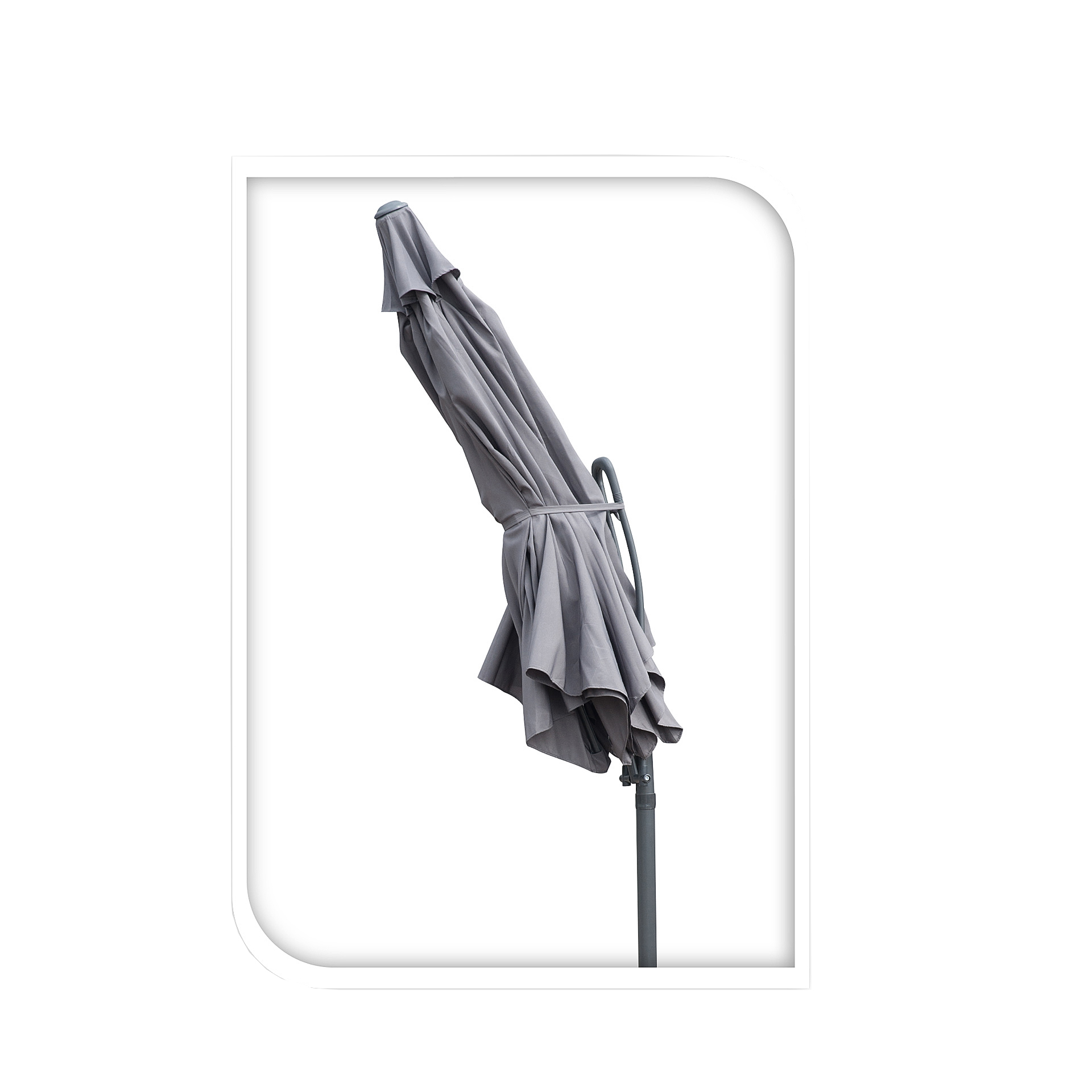 Chapéu Alumínio Com Braço Antracite 3 M PROGARDEN