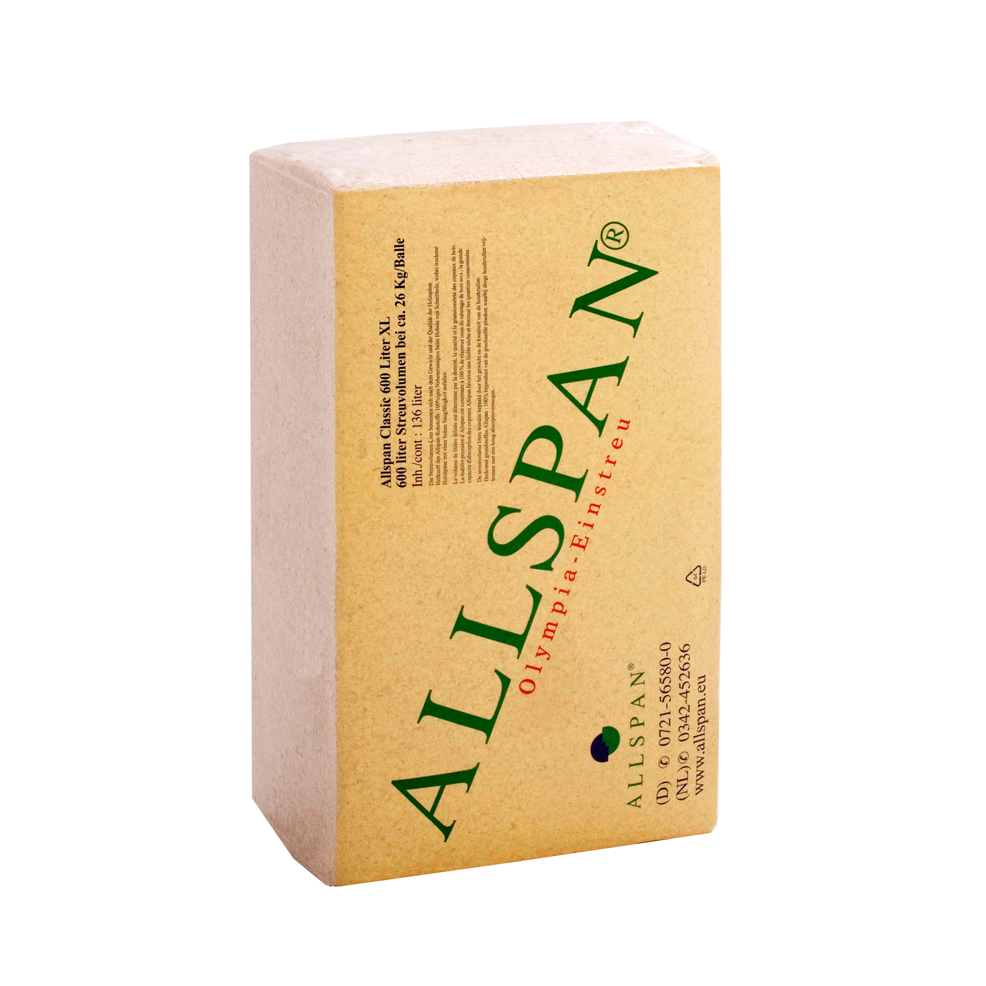 Aparas De Madeira 140 L 10 KG ALLSPAN