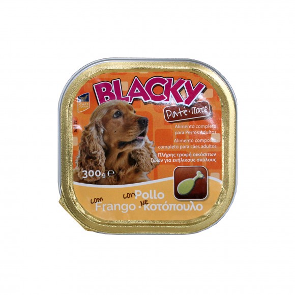 Alimento Hmido Co Terrina Frango 300 G BLACKY