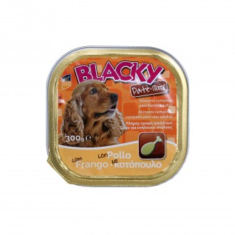 Alimento Hmido Co Terrina Frango 300 G BLACKY