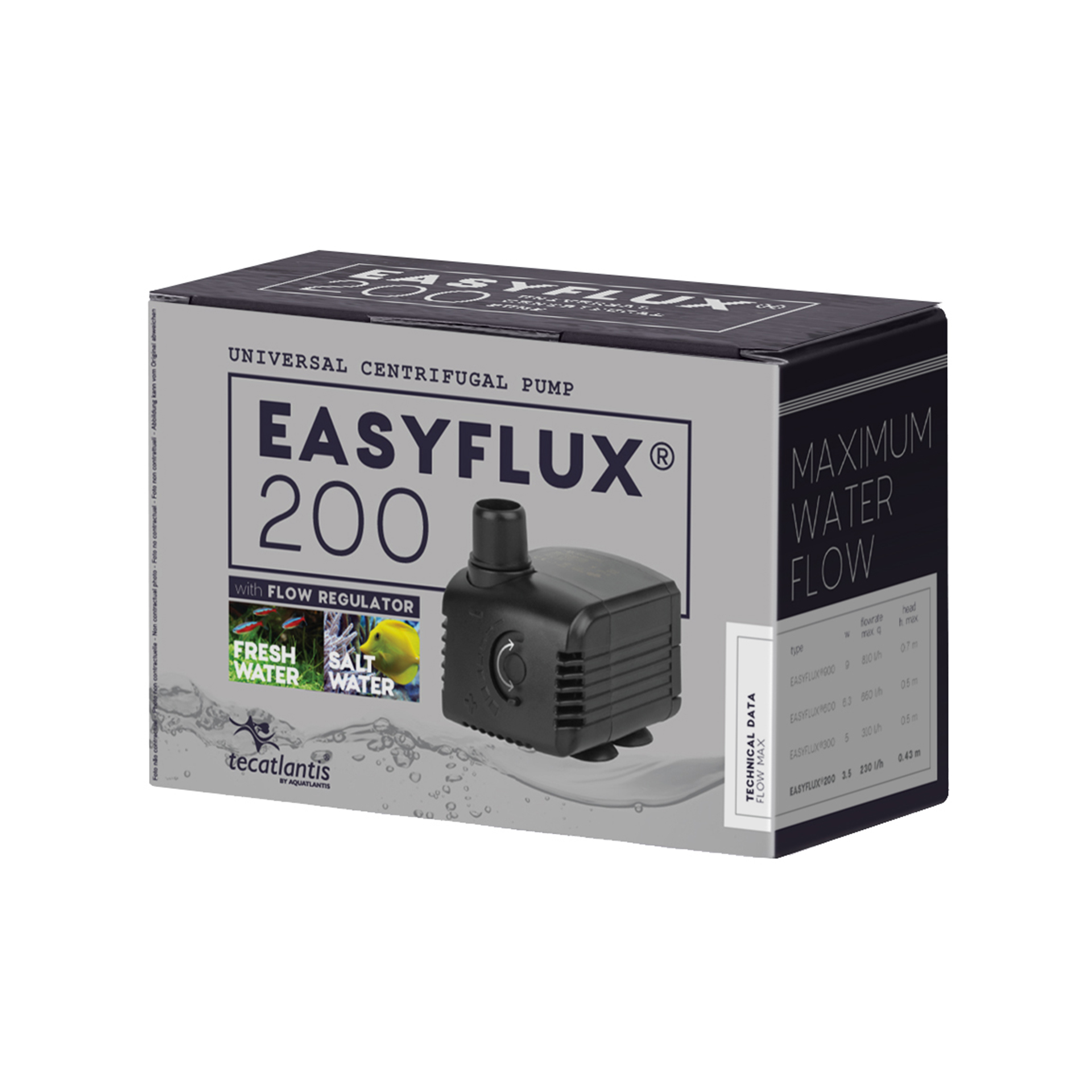 Bomba p/ Aquario Easyflux 200