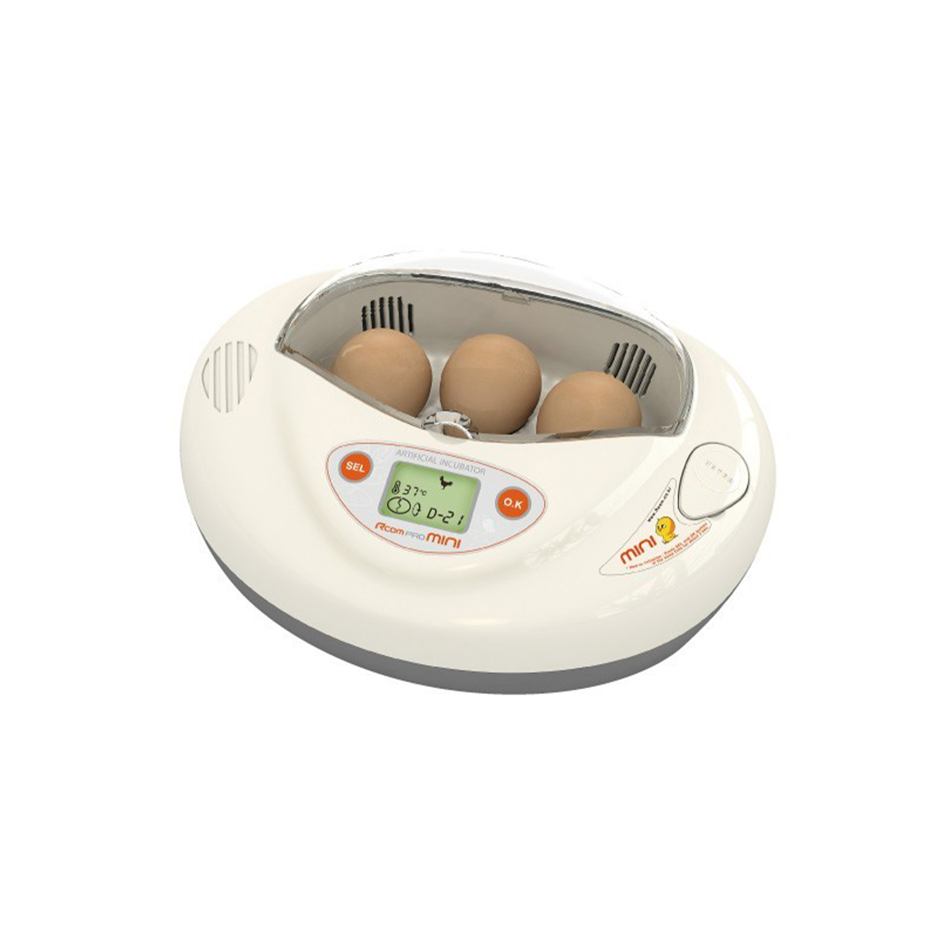 INCUBADORA AUTOMÁTICA PRO MINI RCOM