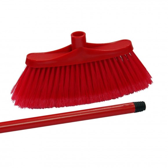 VASSOURA PLUMA CABO METAL GAZELA