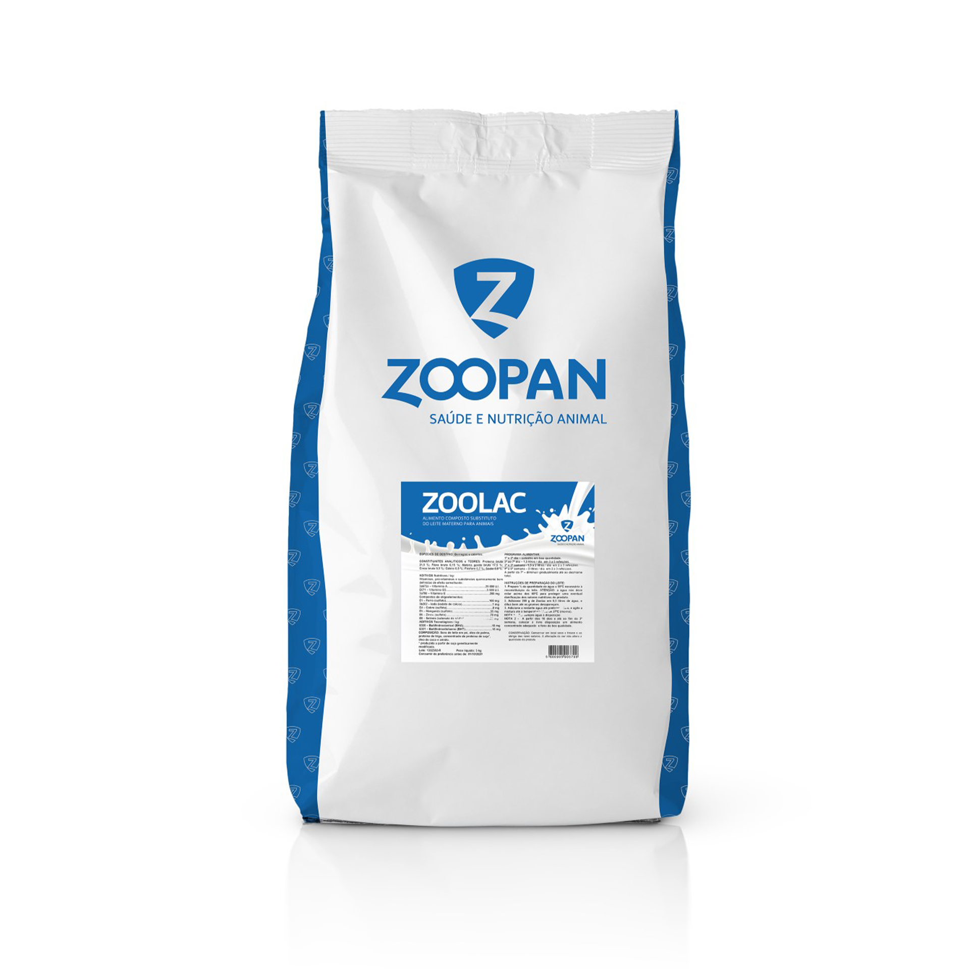 Leite Substituição Para Vitelos 5 KG ZOOPAN