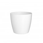 Vaso San Remo Branco Com Rodas 30 CM  ARTEVASI