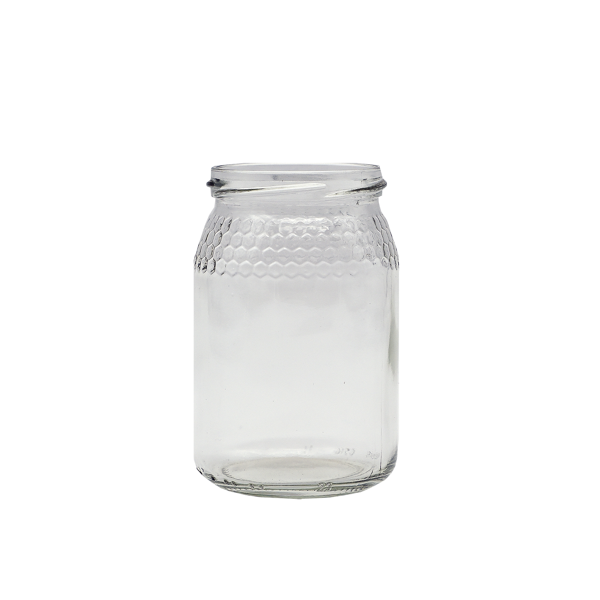 Frasco De Vidro 500 G Sem Tampa