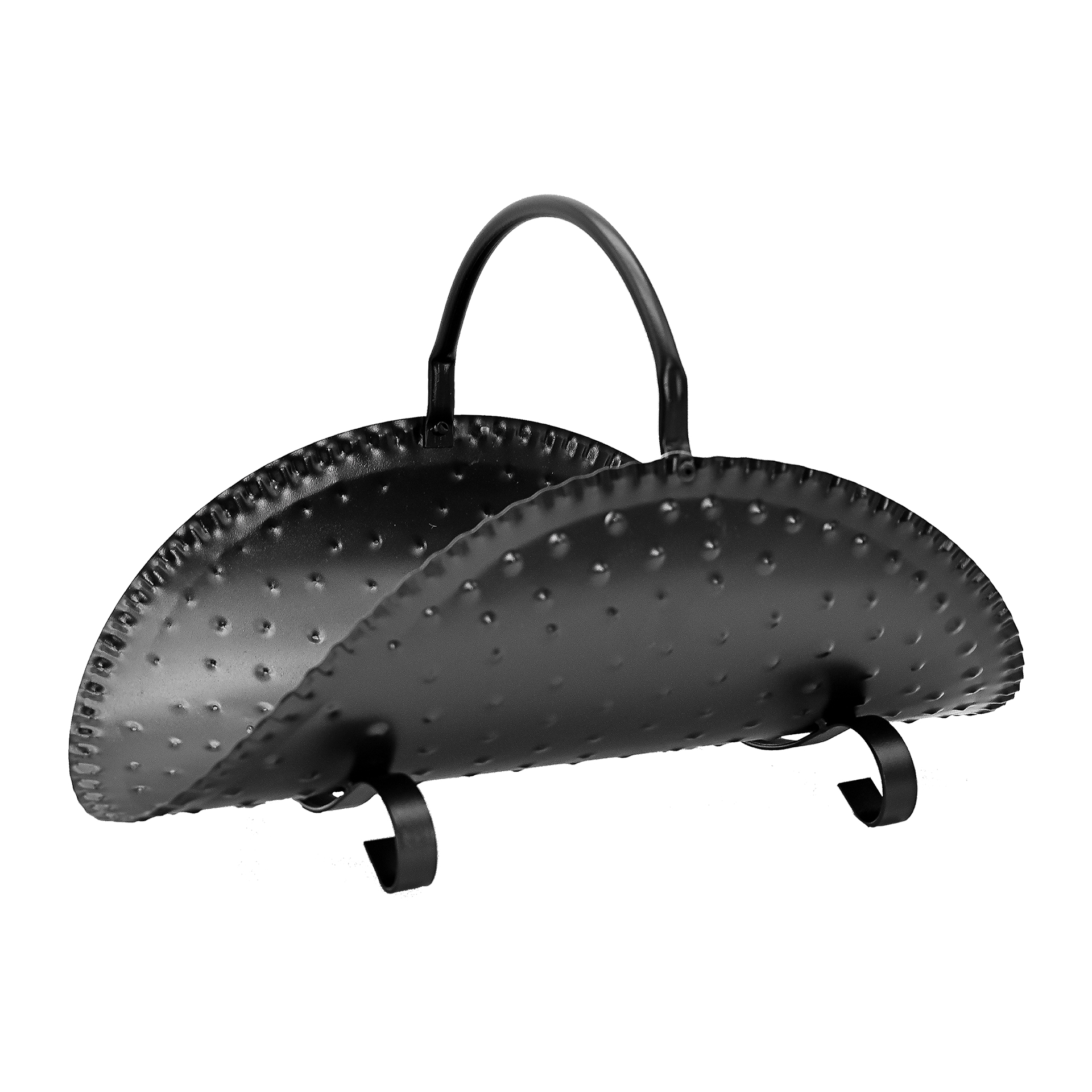 CESTO LENHA METÁLICO