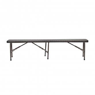 BANCO RATTAN DOBRVEL 183X28X43 CM
