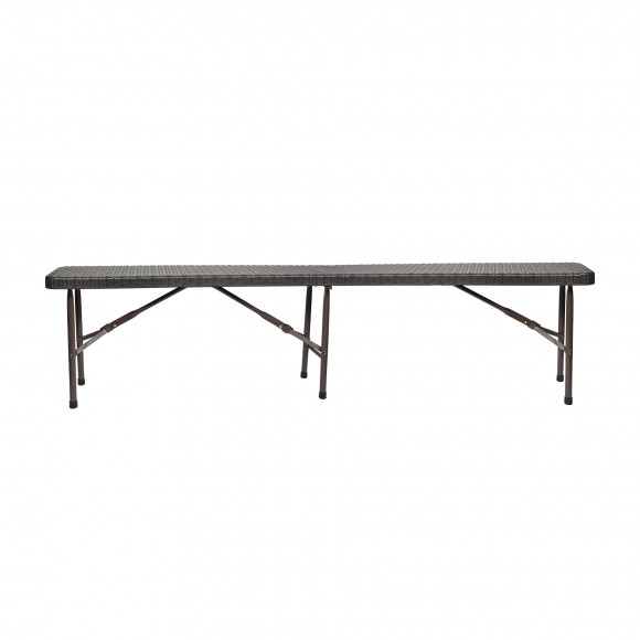BANCO RATTAN DOBRVEL 183X28X43 CM