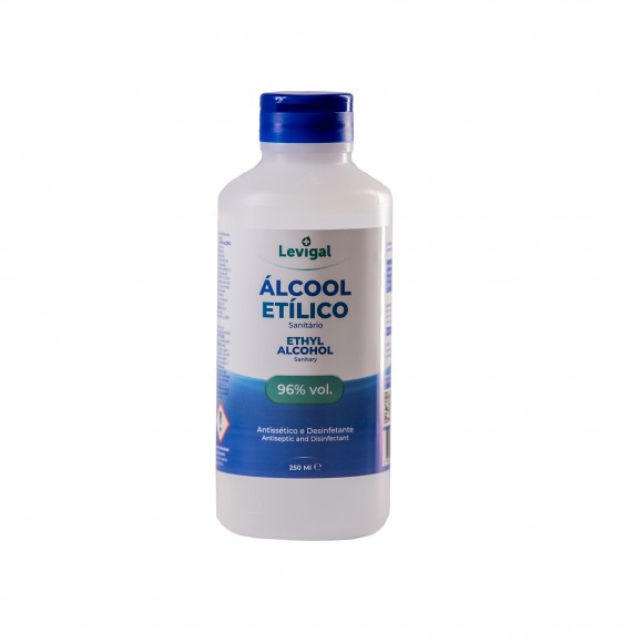 lcool Etilico 96 VV LEVIGAL 250 ML