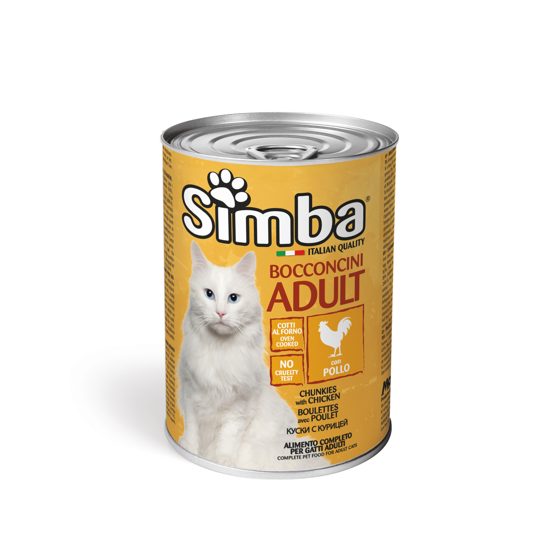 Alimento Húmido Para Gato Frango 415 G SIMBA