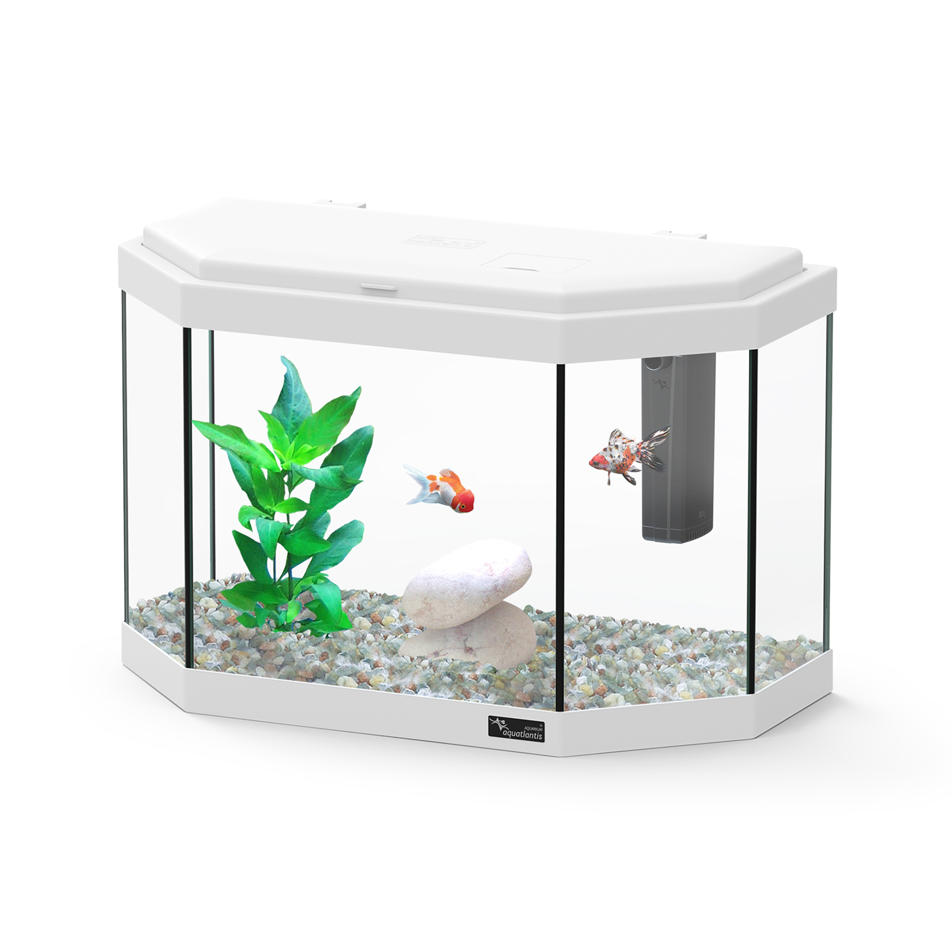 Aquario Explorer Athens c/ Led Branco 15LT