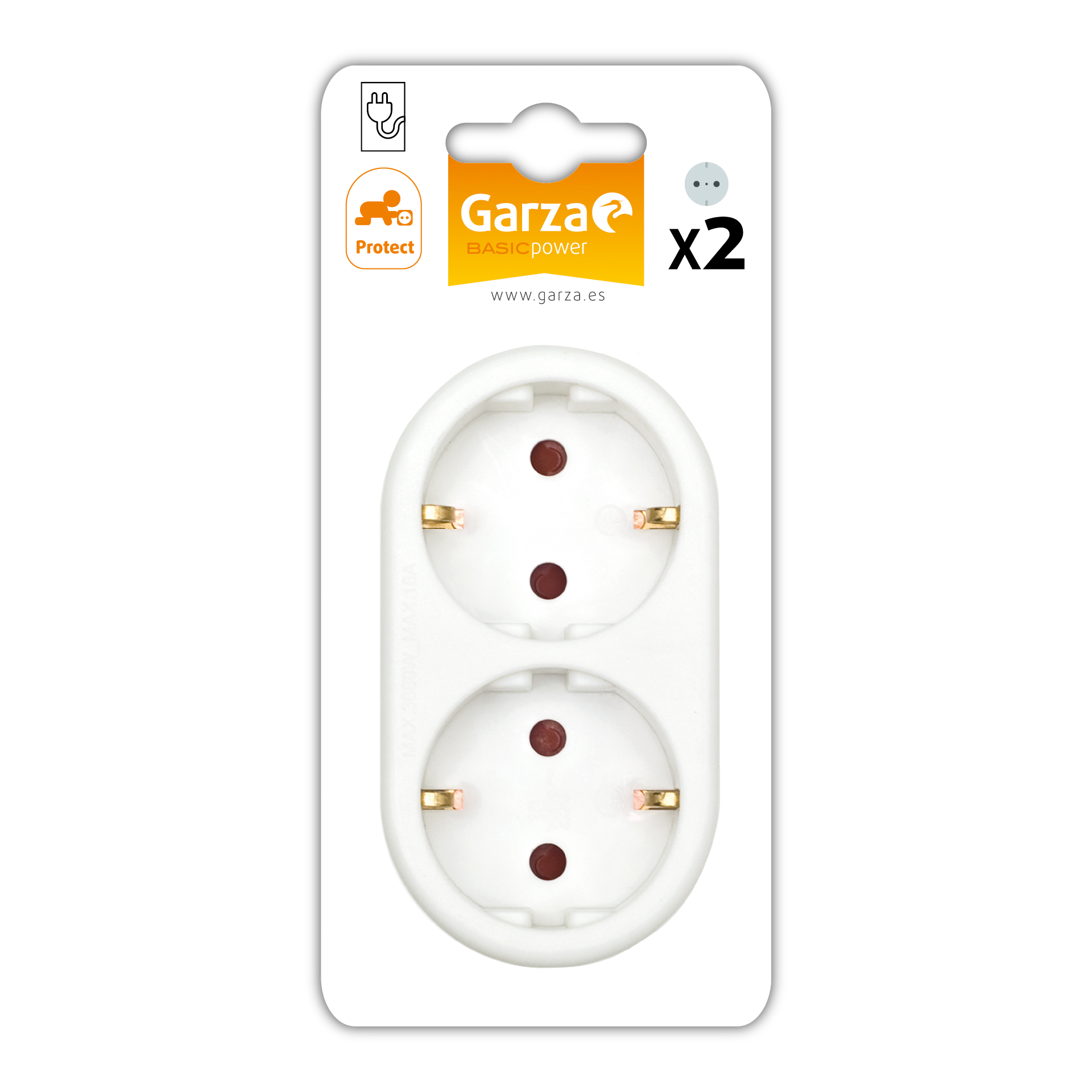 Adaptador Duplo Frontal Simon