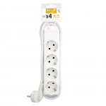 Extensão 4 tomadas 1,5mm 4m Extensão 4 tomadas 1,5mm 4m