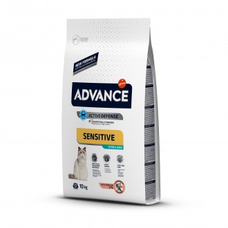 ALIMENTO SECO GATO AD ESTERIL SENSIT SALMO 10 KG