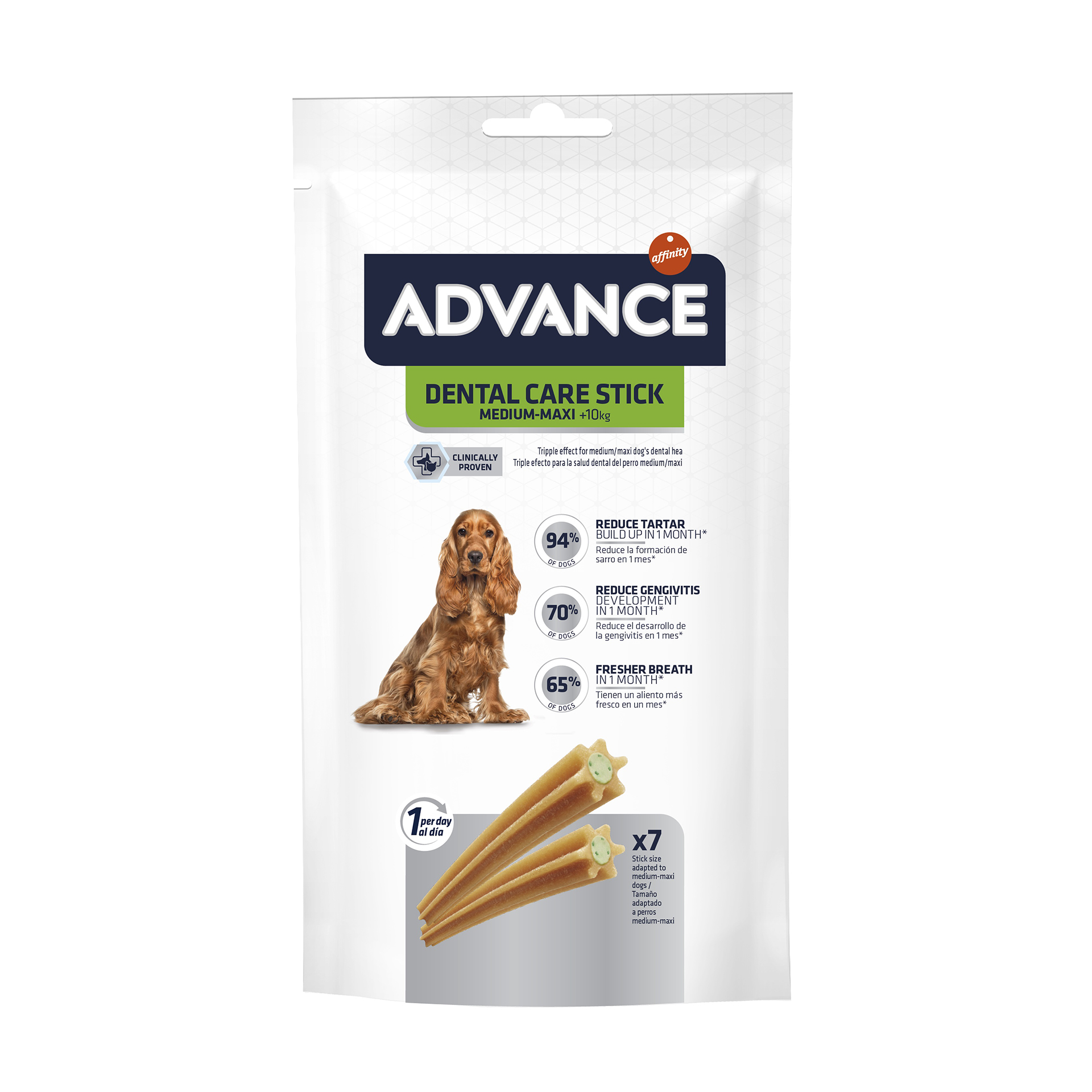 Snack Dental Para Cão Adulto 180 G ADVANCE