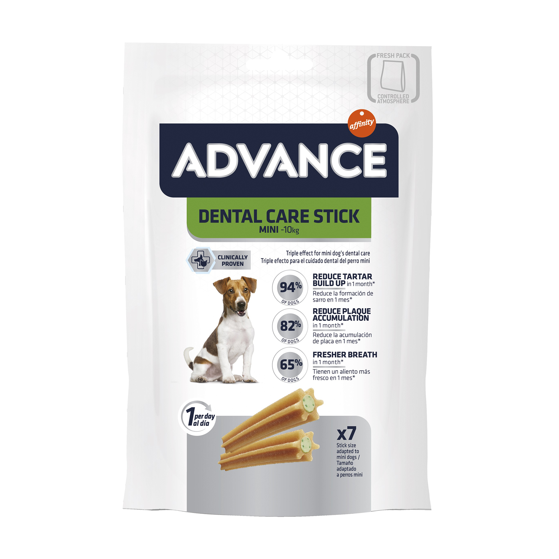 Snack Dental Cão Adulto Mini Care 90 G ADVANCE