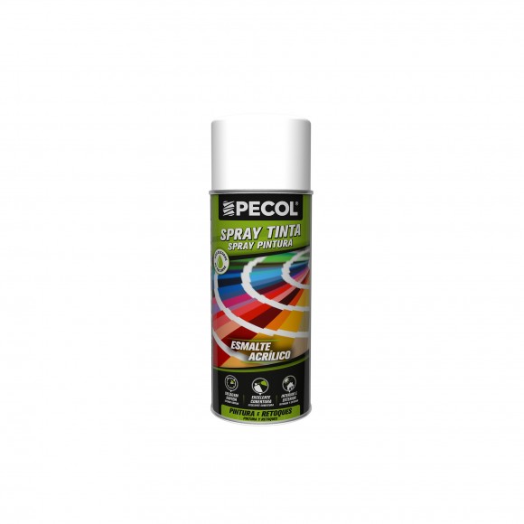 Pintura Spray Branco Eletro 9010 PECOL 400ML