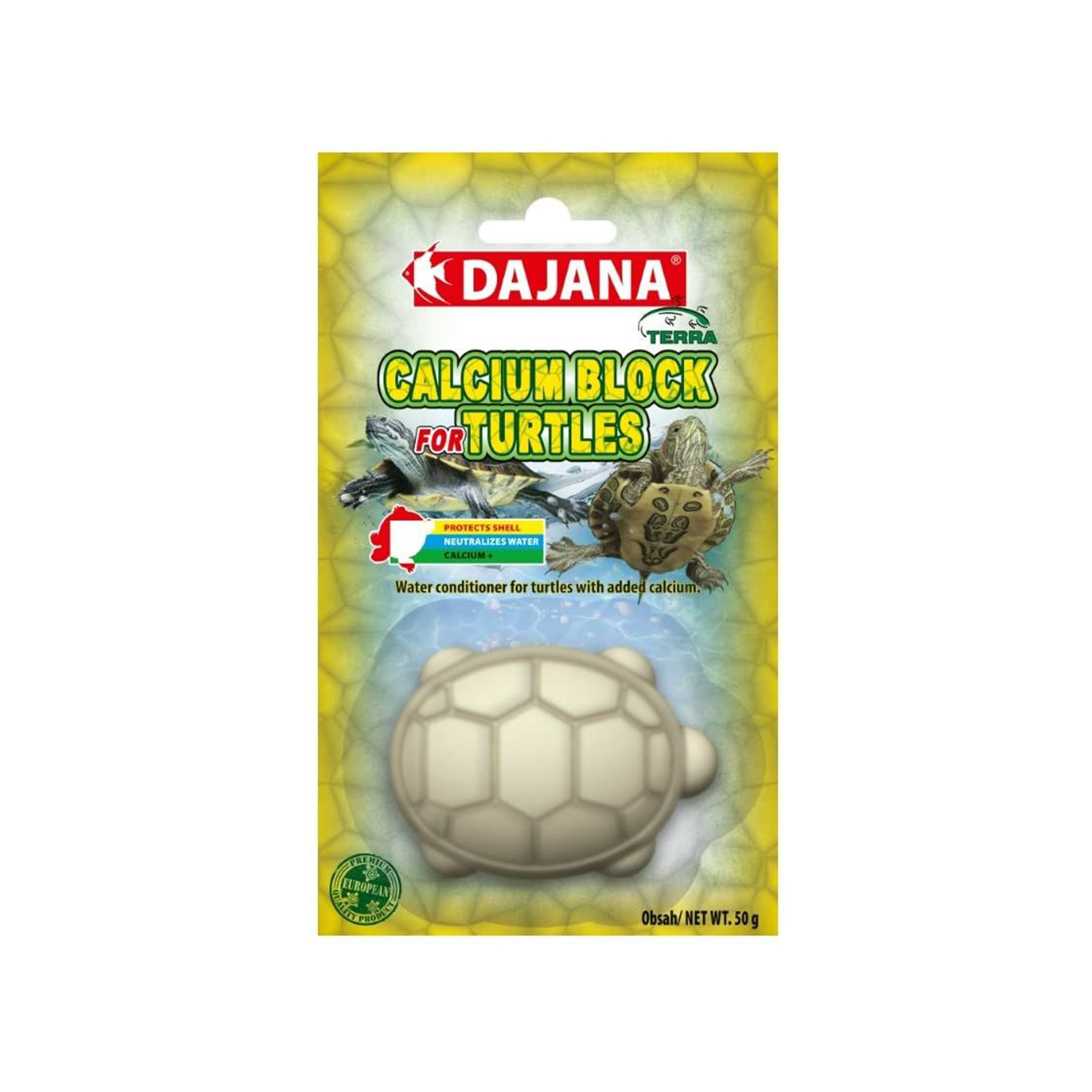 Suplemento Répteis Cálcio P/ Tartaruga 50 G DAJANA