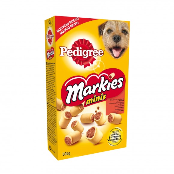 Snack Para C�o Mini Markies 500 G PEDIGREE