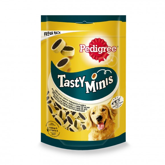 SNACK PARA CO TASTYBITES CHEESY 140 G PEDIGREE