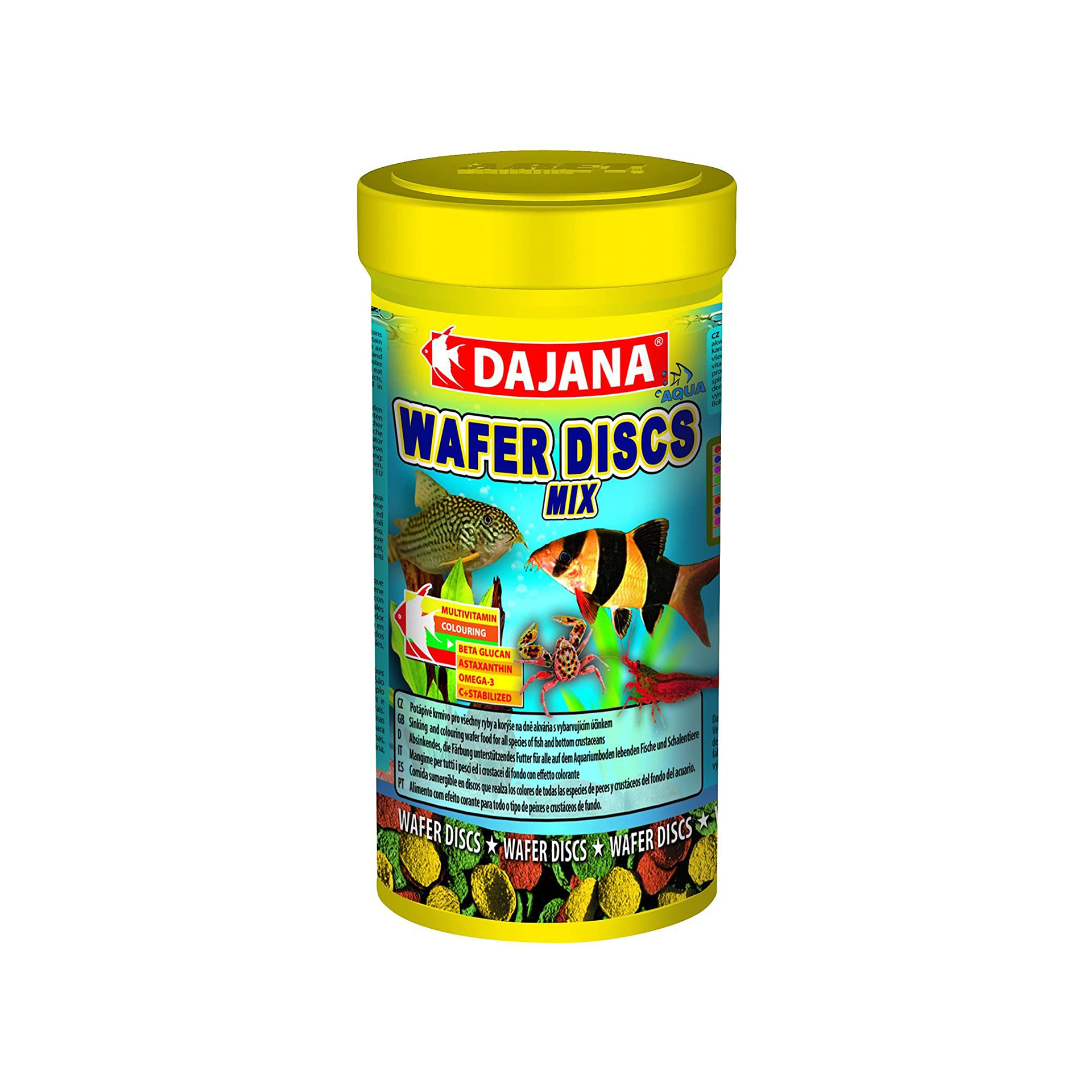 Alimento p/ Peixe Água Quente Wafer Discs Mix Daja