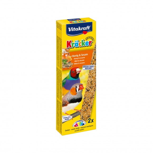 SNACK P/EXTICOS BARRITAS MEL 2 UN