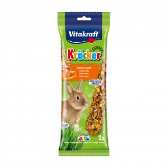 Snack P/Coelhos Anão Barritas Mel 2 UN VITAKRAFT Snack P/Coelhos Anão Barritas Mel 2 UN VITAKRAFT