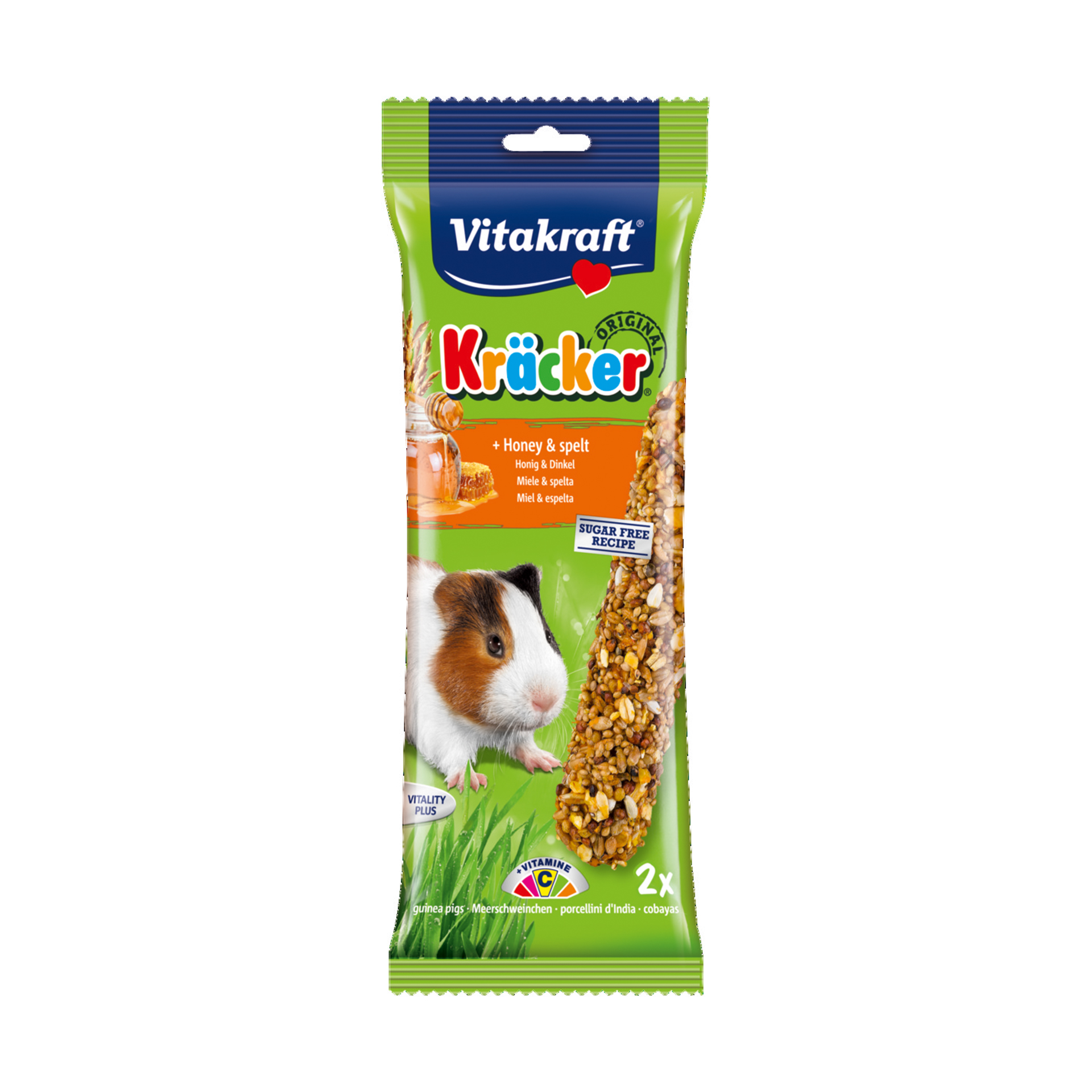 Snack P/Coelhos Índia Barritas Mel 2 UN VITAKRAFT