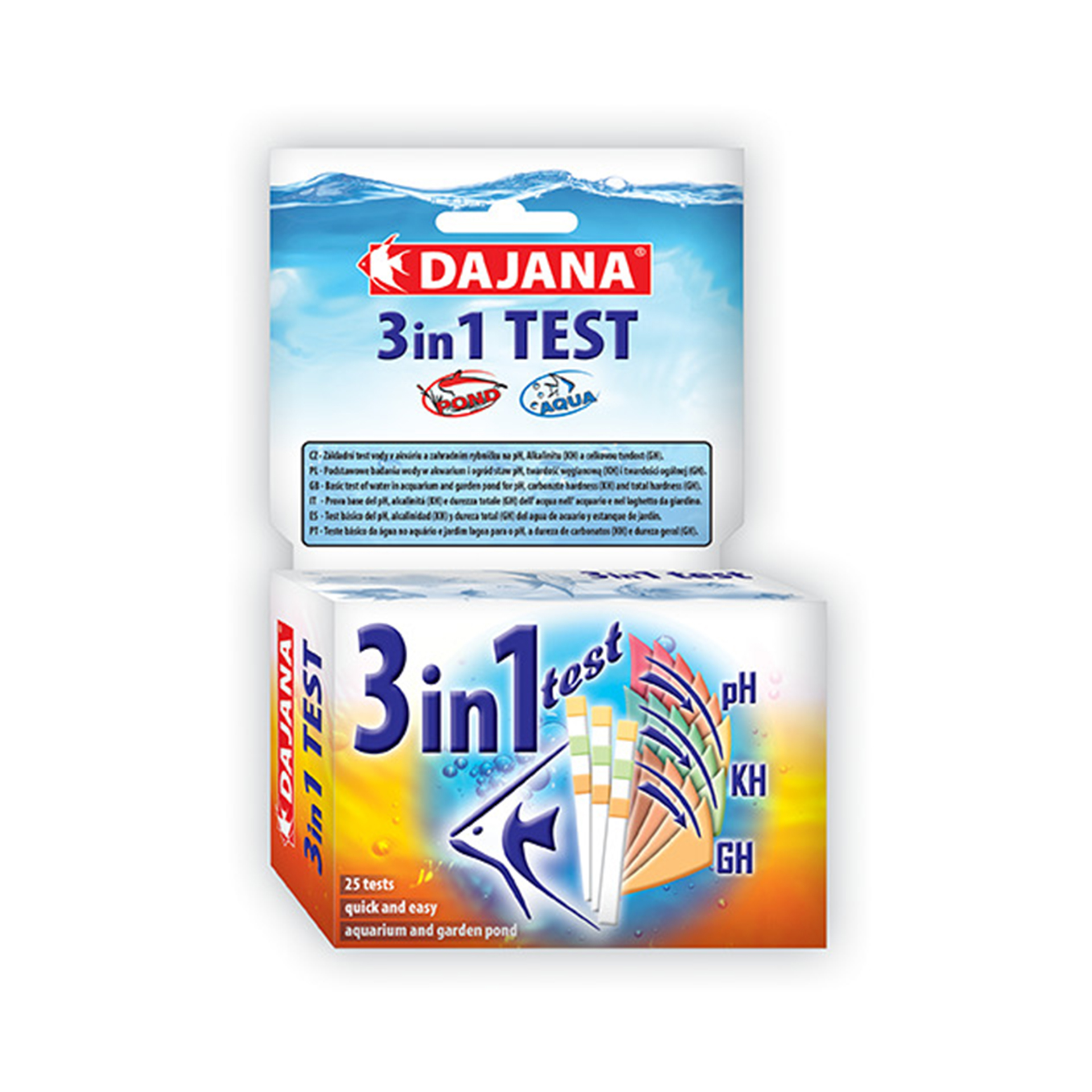 Kit Análises 3 Em 1 (Ph/Kh/Gh)