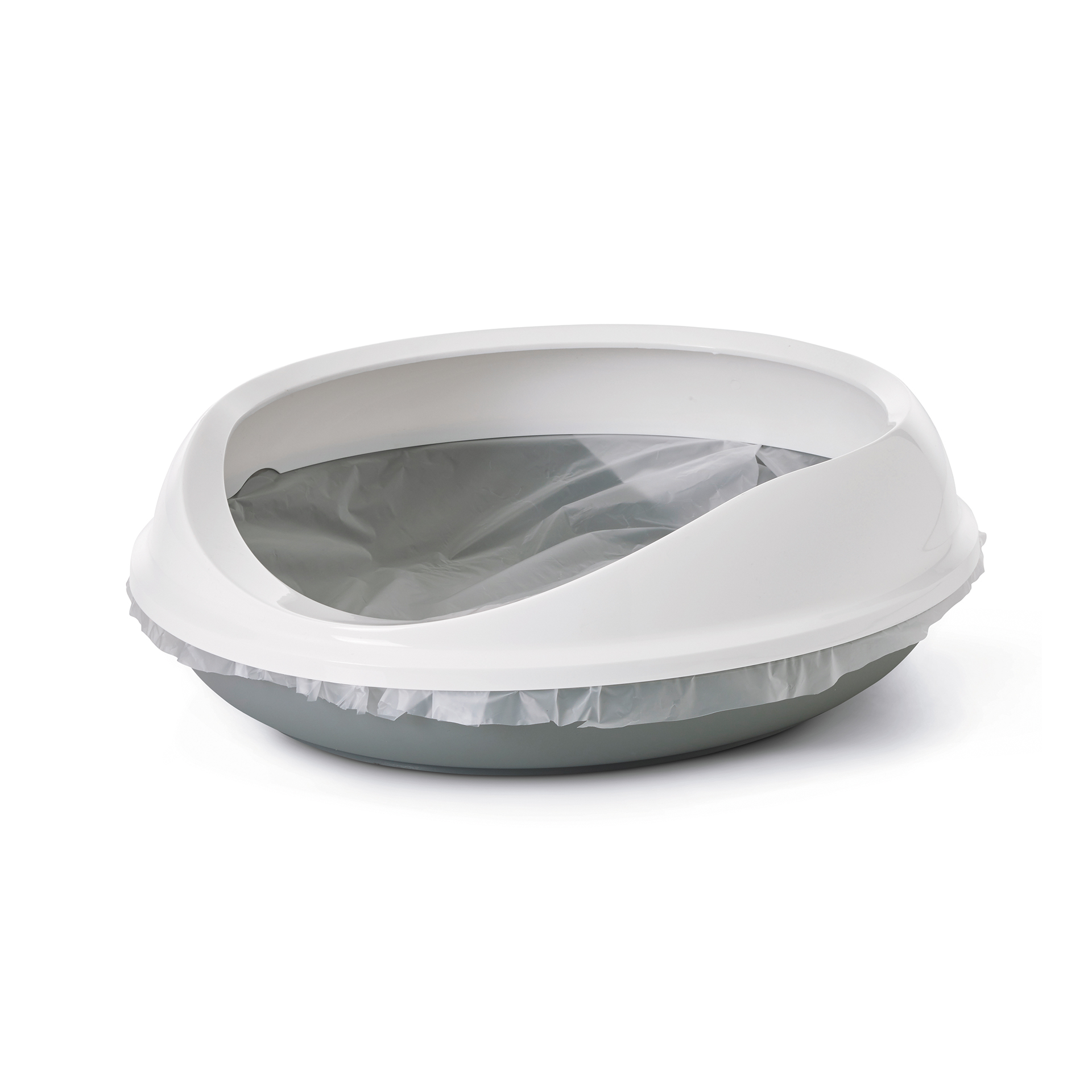 Wc p/Gato Fígaro Cinza 56X39X38,5 CM SAVIC