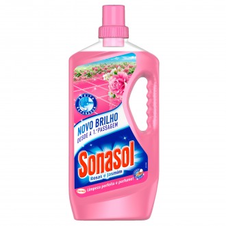Lava Tudo Magic Rosas 1,3 L SONASOL