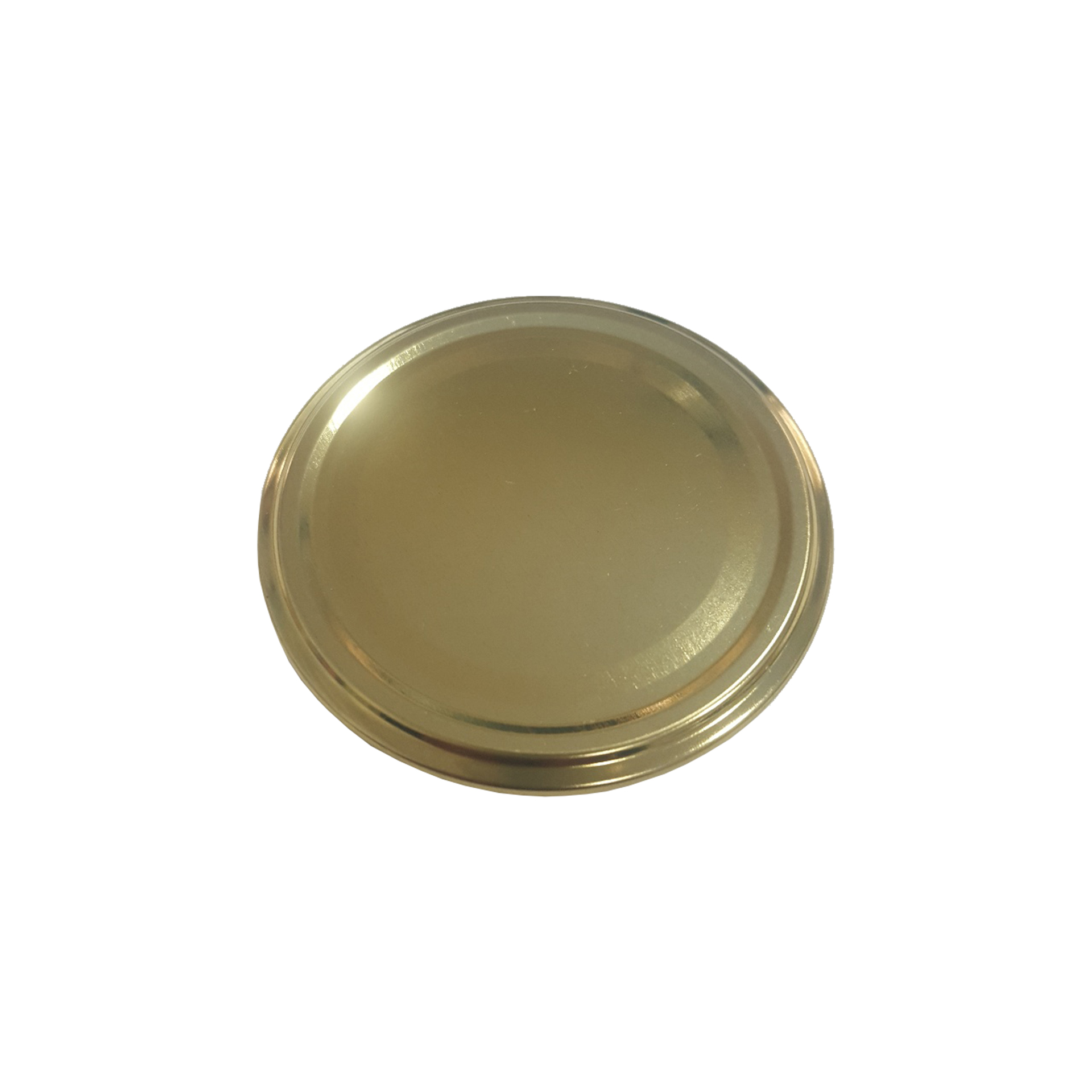 Tampa Metálica Dourada Para Frasco 138ML/250 ML/50