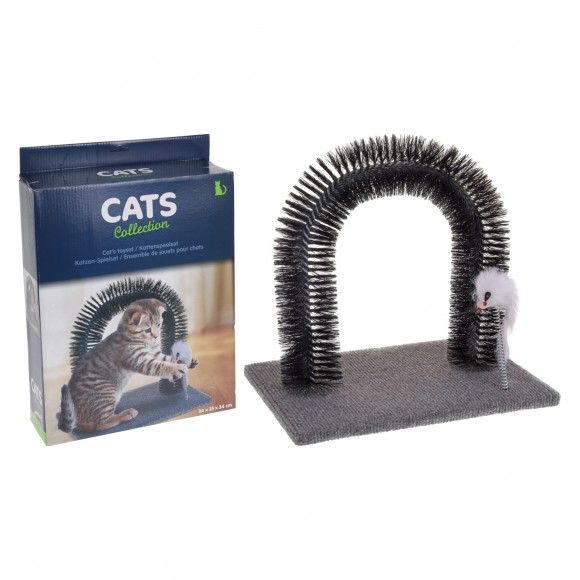 Brinquedo p/ Gato c/ Grooming
