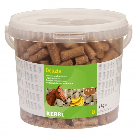 Biscoitos Banana Para Cavalo 3 KG KERBL Biscoitos Banana Para Cavalo 3 KG KERBL