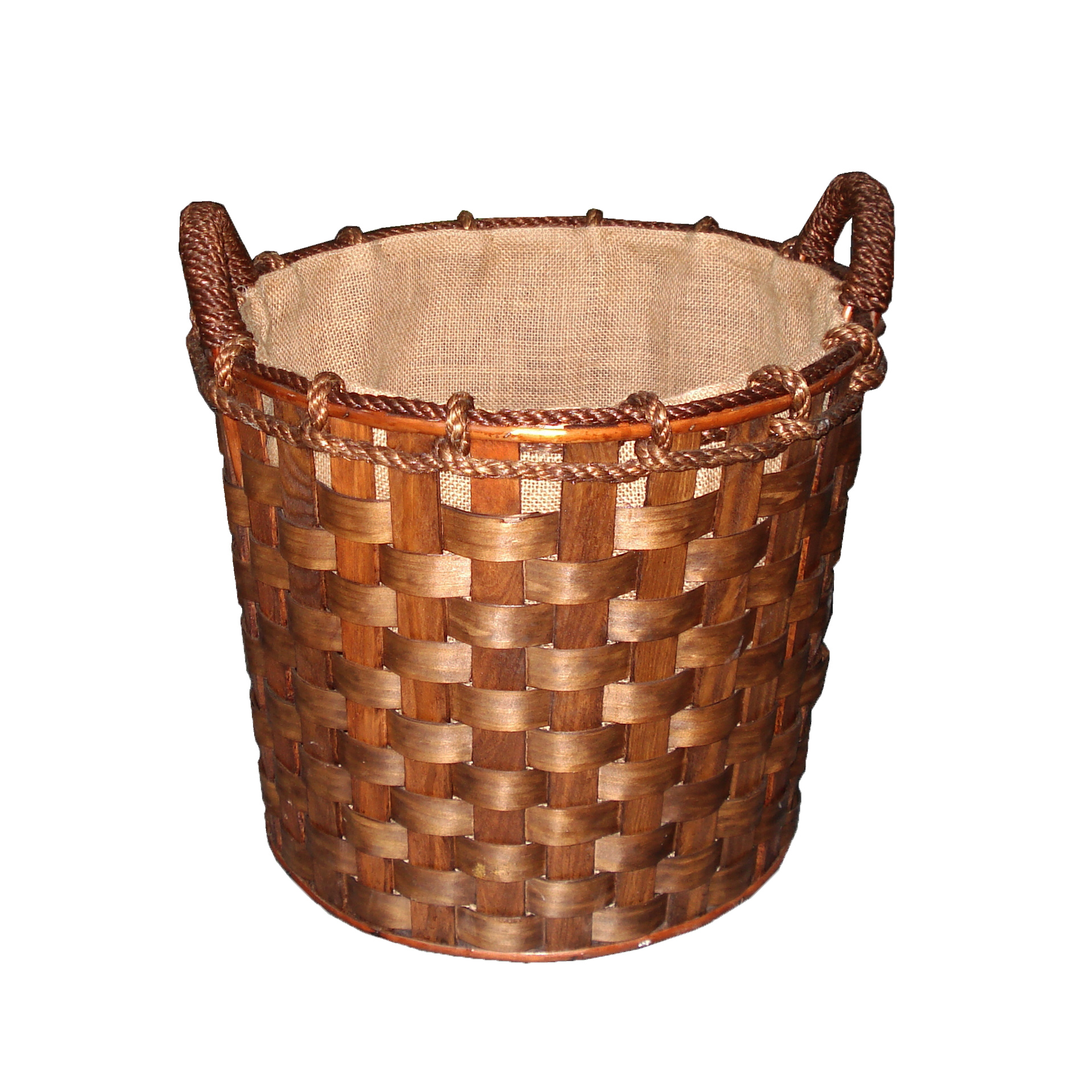 Cesto para Lenha Verga Boca Redonda