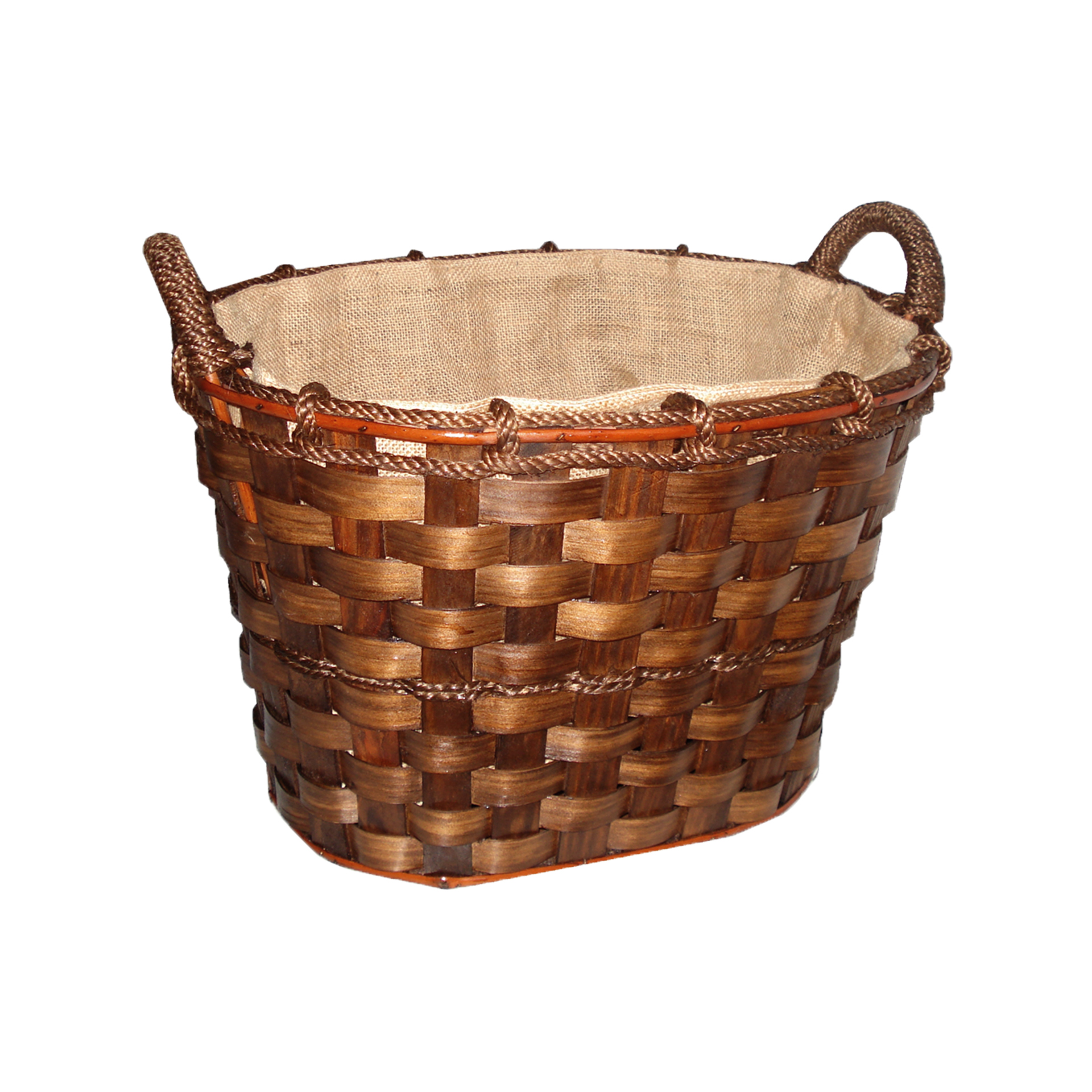 Cesto Lenha Verga Tala Oval N2