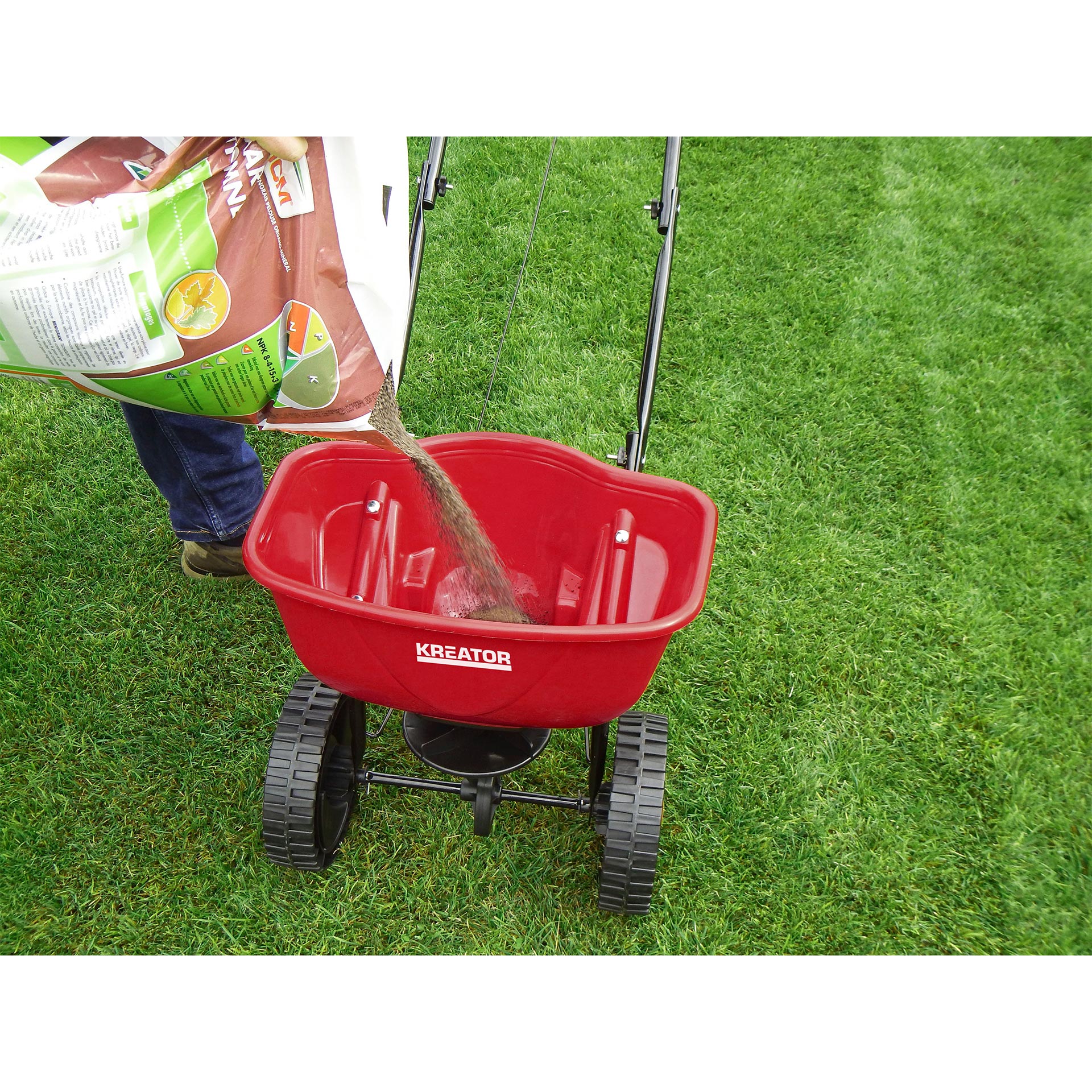 Semeador/Adubador Rotativo 15 L KREATOR