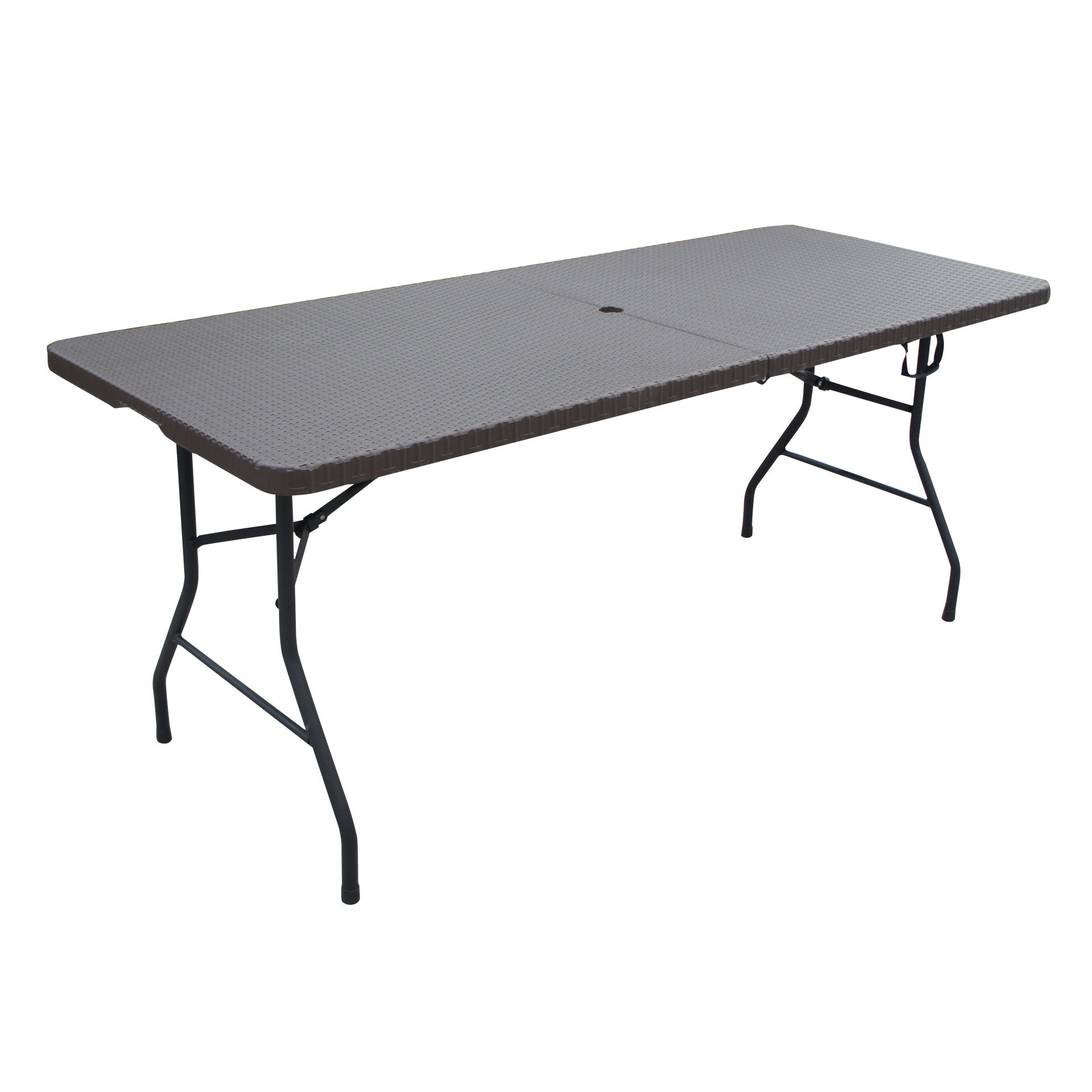 MESA RATTAN DOBRÁVEL 182X74X74 CM