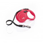 Trela Para Co Extensvel Classic Vermelha 5M S FLEXI