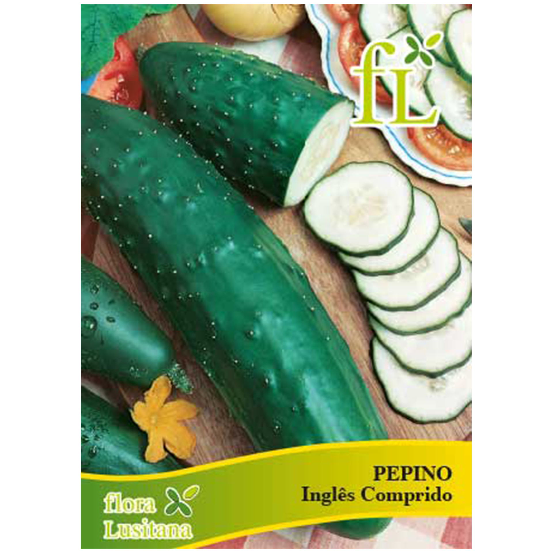 Pepino Inglês Comprido 10 G FLORA LUSITANA