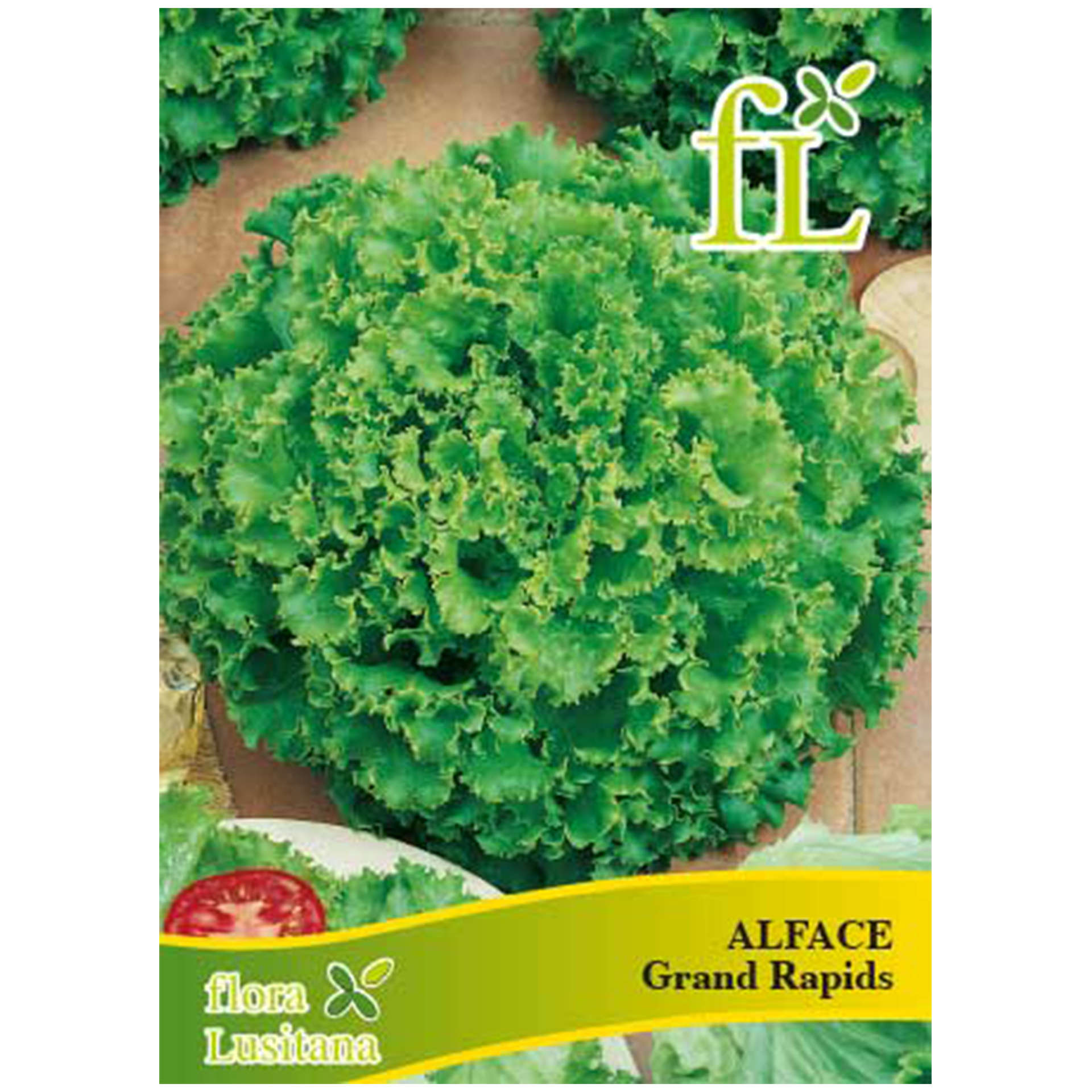 Alface Grand Rapids 10 G FLORA LUSITANA