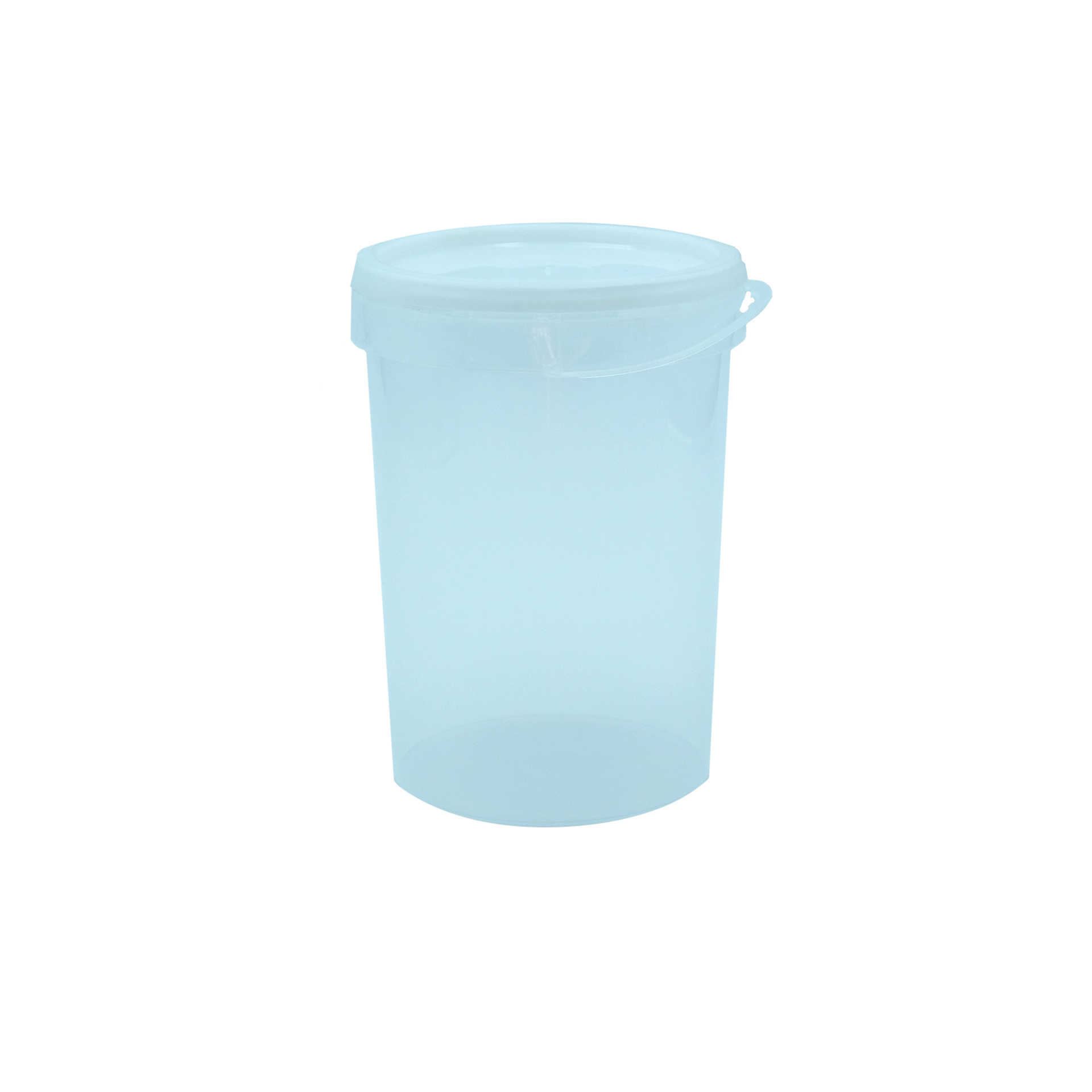 Balde Com Tampa Natural 1,5 L