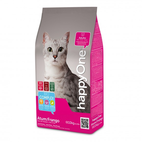 Alimento Gato Atum Frango 10 KG HAPPYHONE
