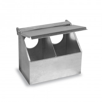Comedouro Metalico p/ Pombos