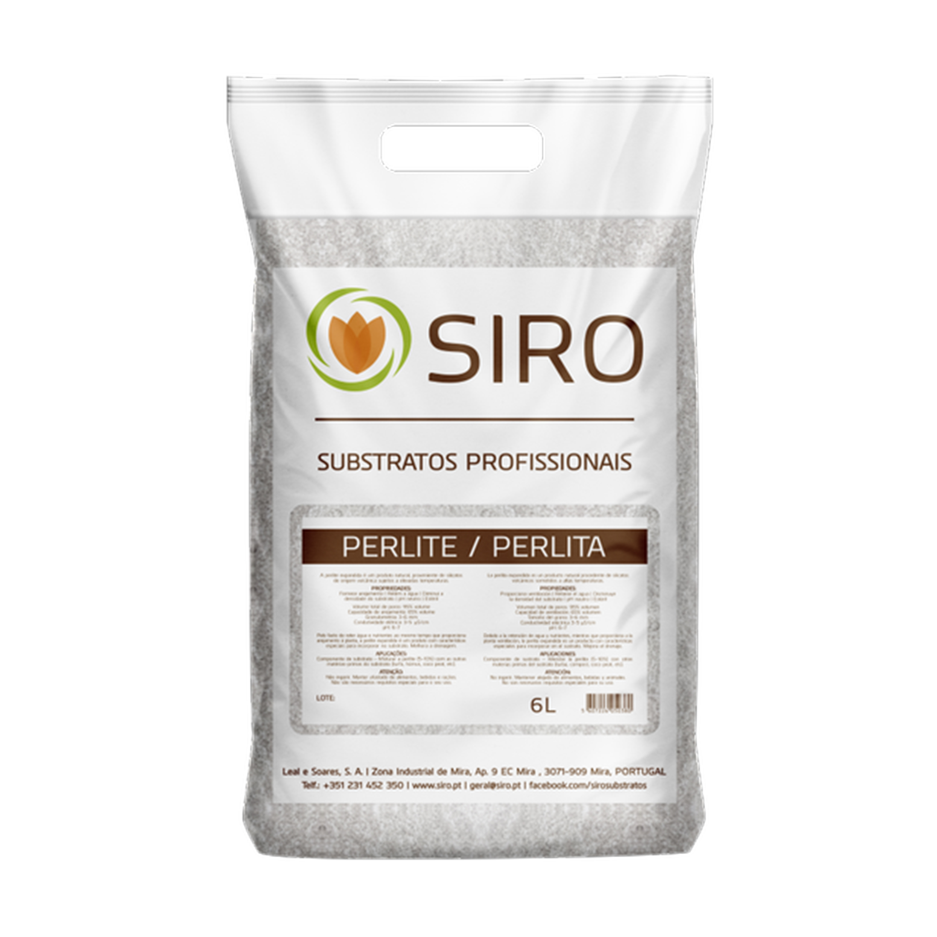 Substrato Perlite 6 L SIRO