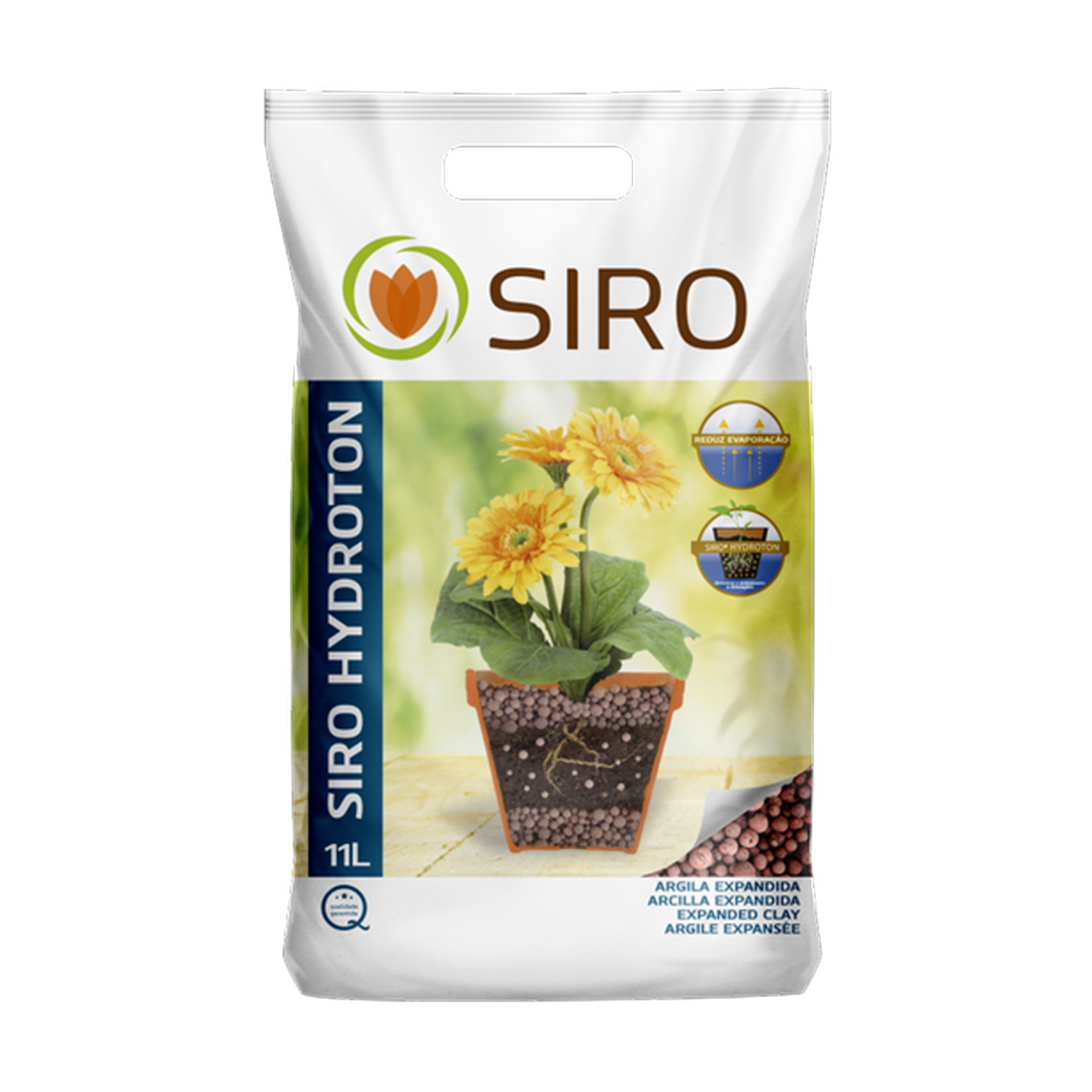 Argila Expandida Hydroton 10 L SIRO