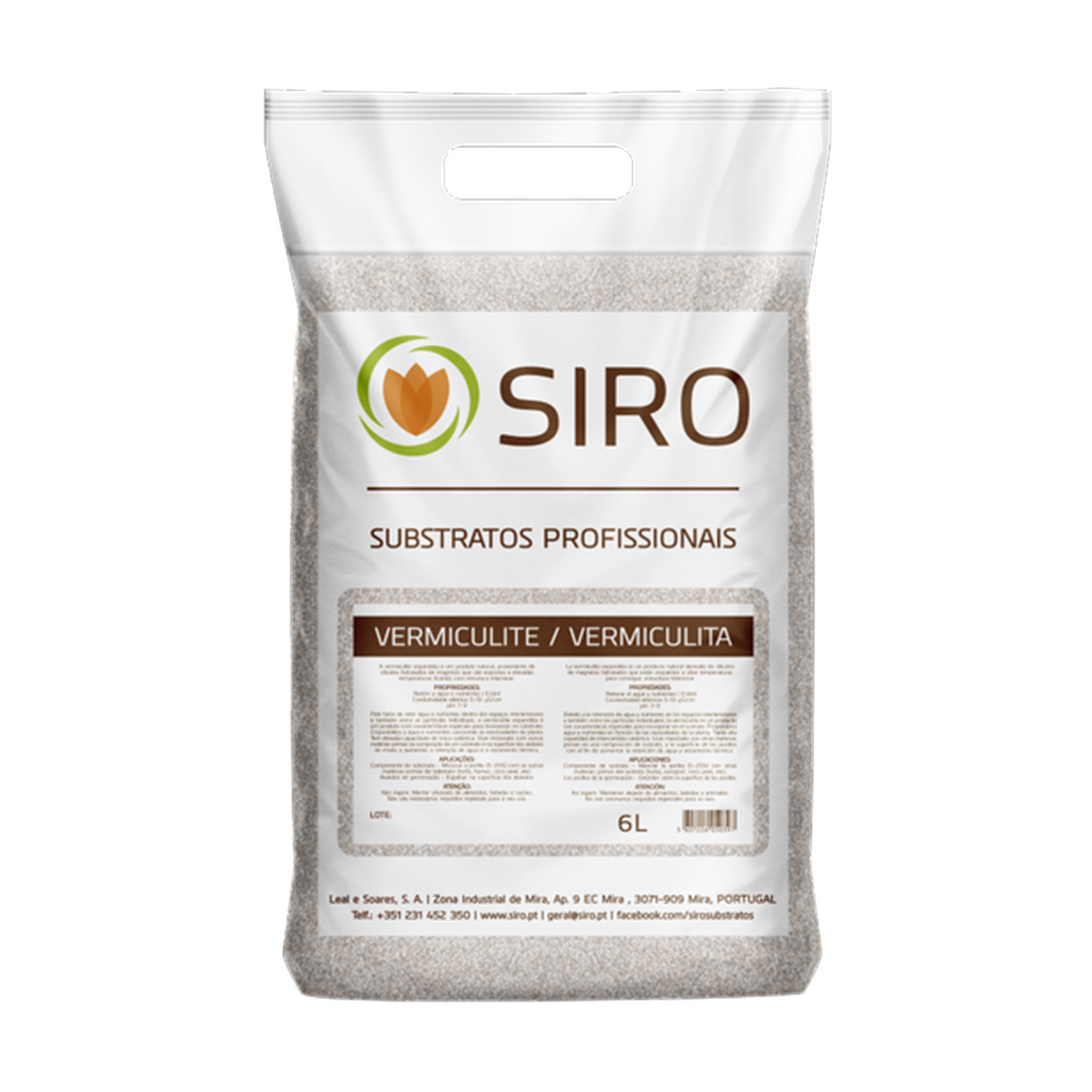 Substrato Vermiculite 6 L SIRO